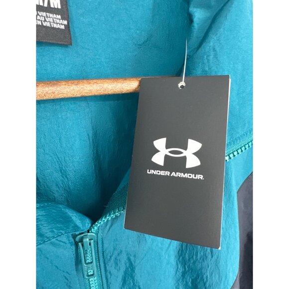 Under Armour Mens Legacy Crinkle Water-Repellent Loose Fit Jacket Size M - Picture 4 of 13